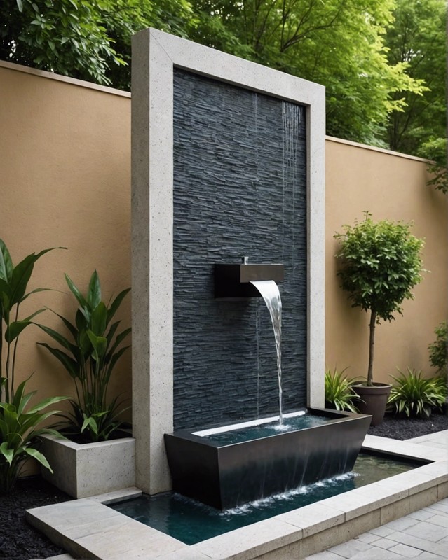 Modern Wall Fountain