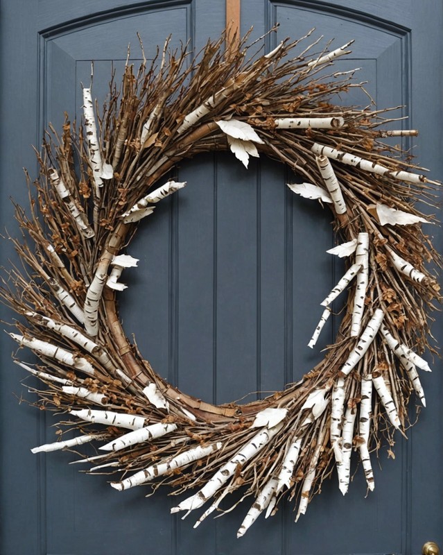 Natural Birch Bark Wreath