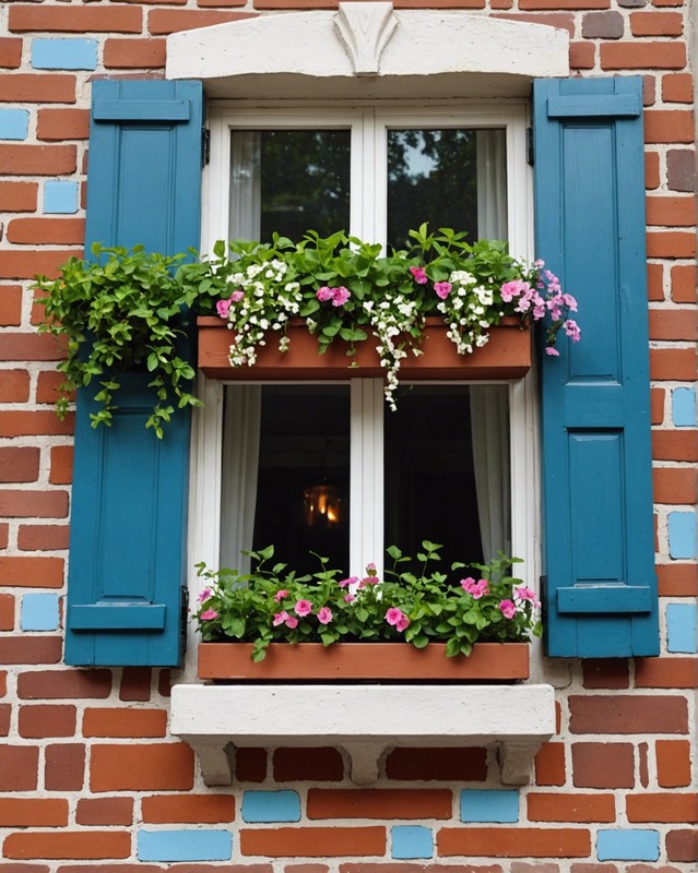 Painted Tile Window Box