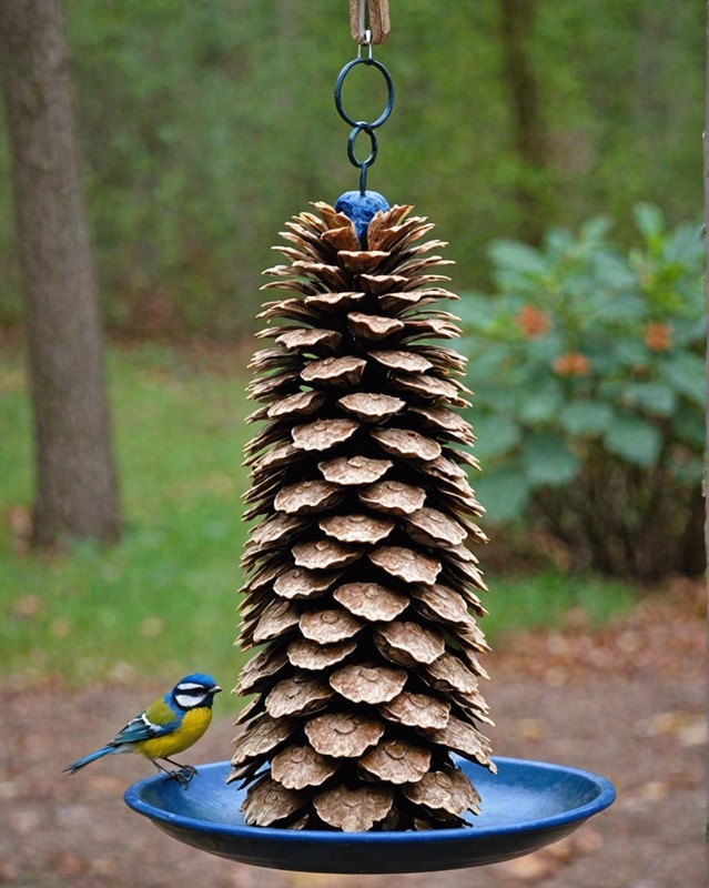 Pinecone Bird Feeder