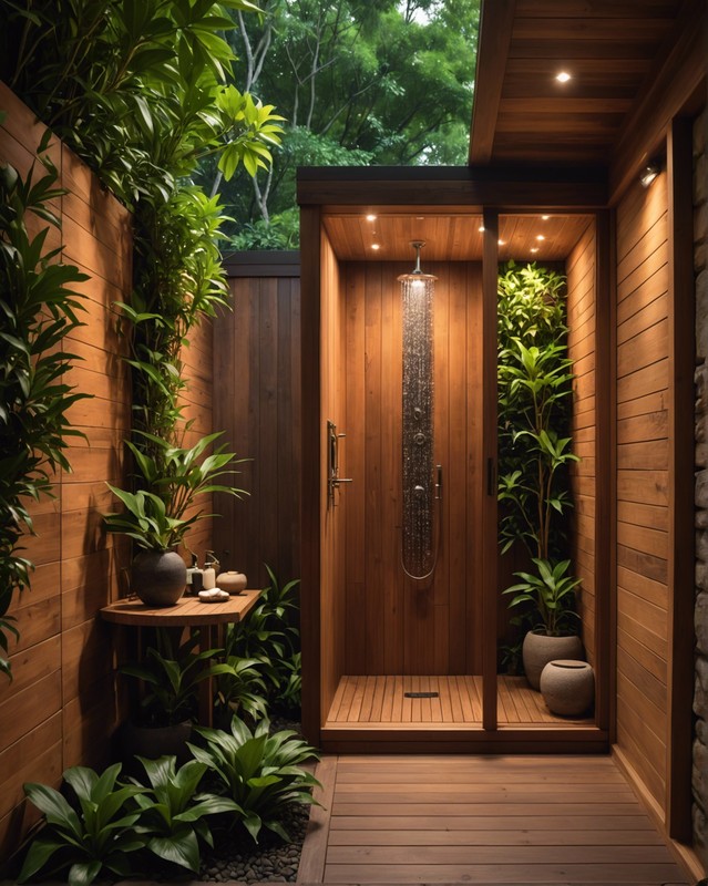 Private Zen Den Showers