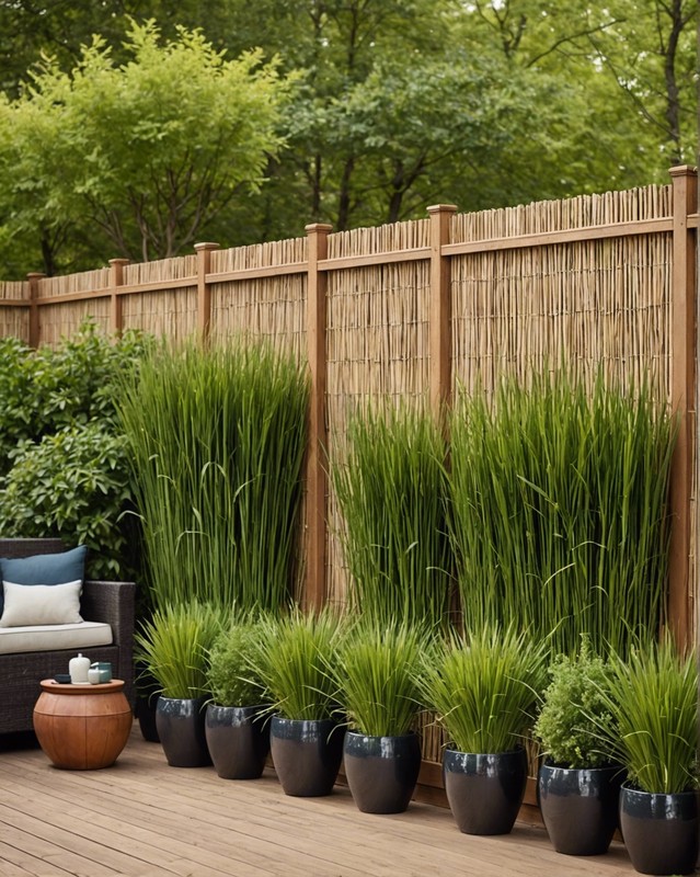 Reed or Grass Fencing