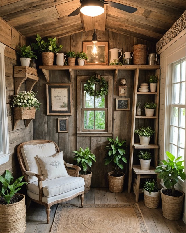 Rustic Farmhouse Chic with Reclaimed Wood