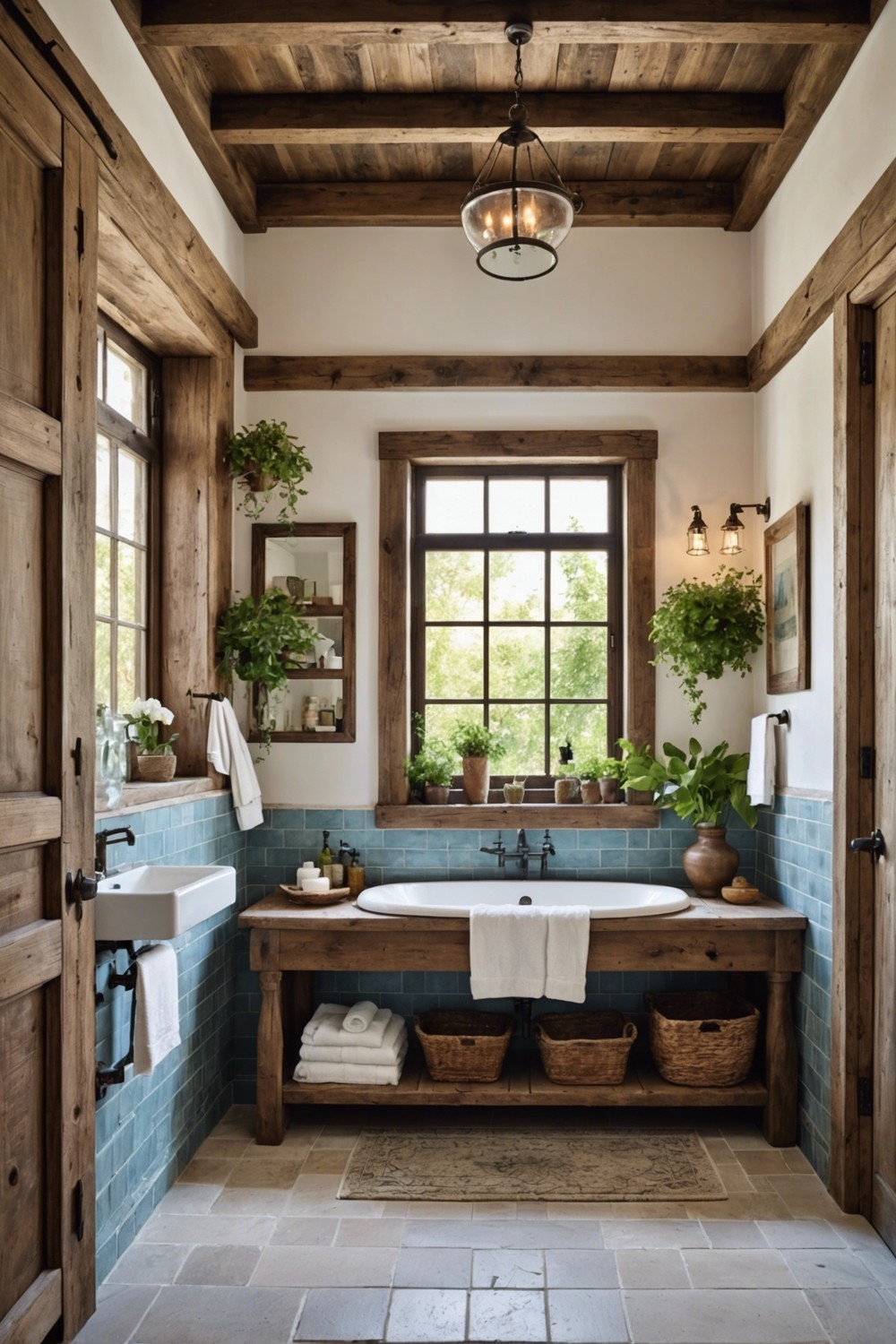 Rustic Wood Accents and Details