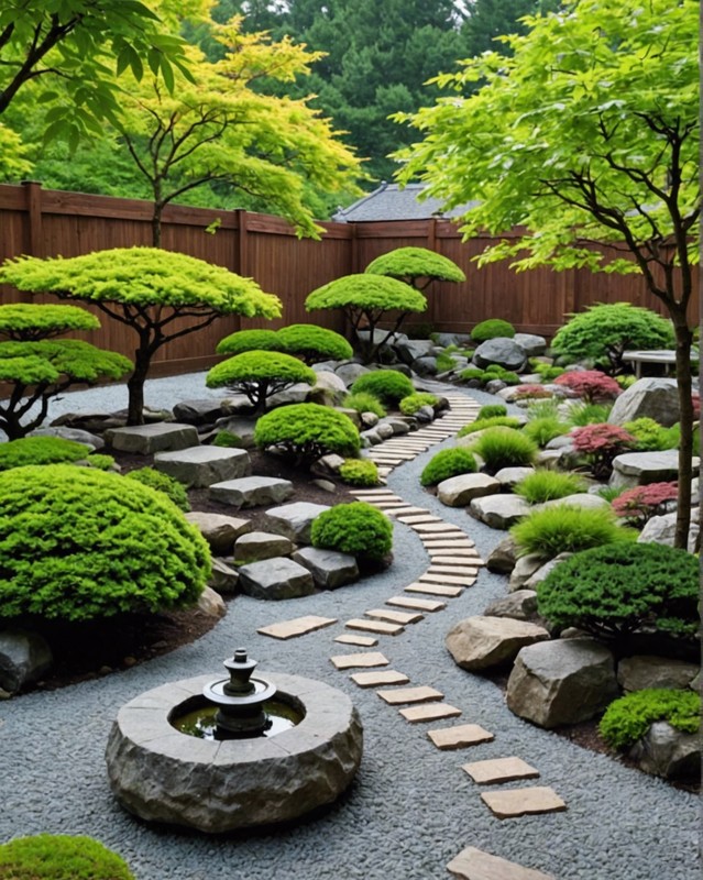 Serene Japanese Zen Garden