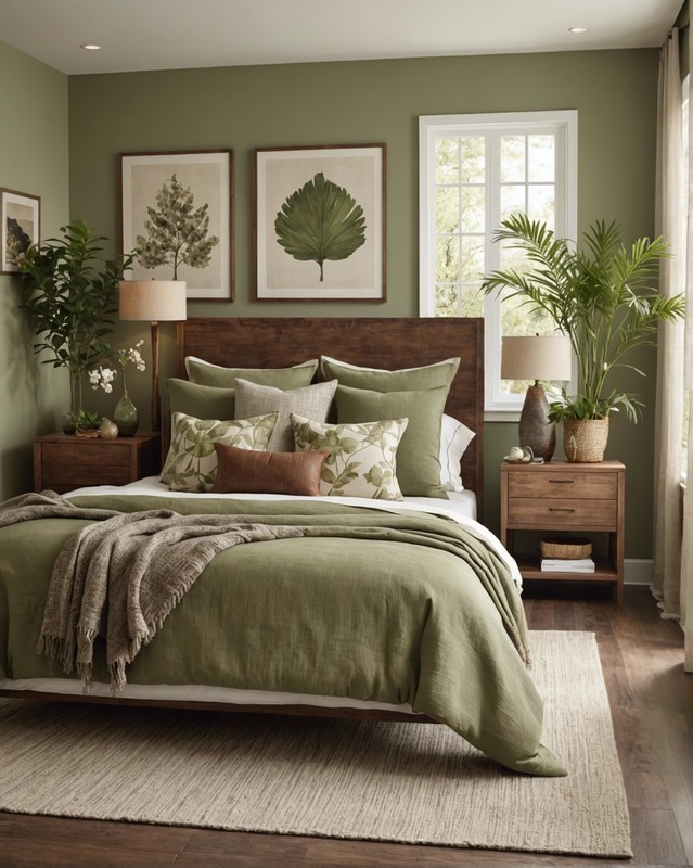 Serene Sanctuary: Earthy Tones and Calming Textures