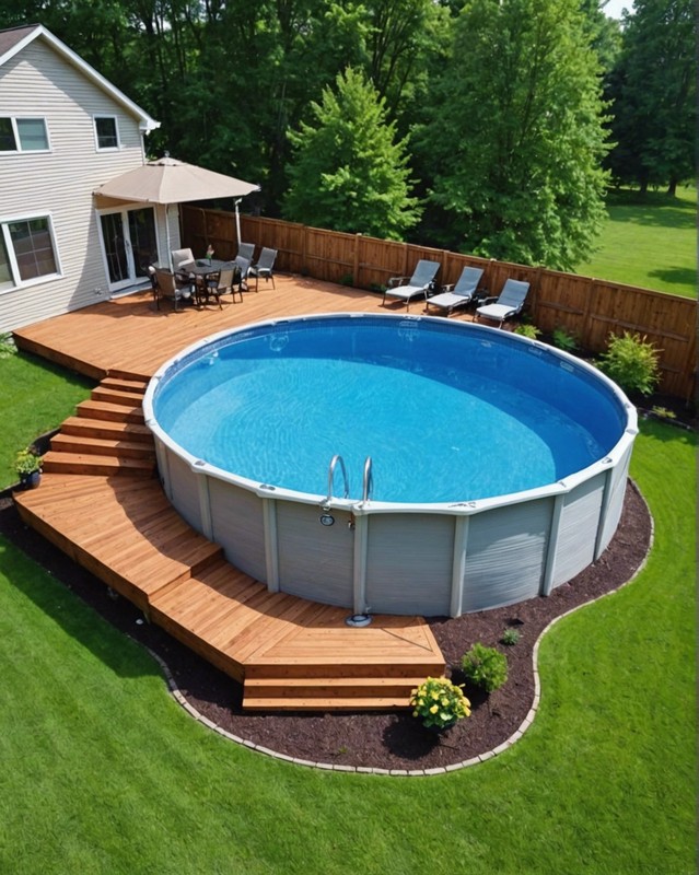 Smart Above Ground Pools with Automated Features