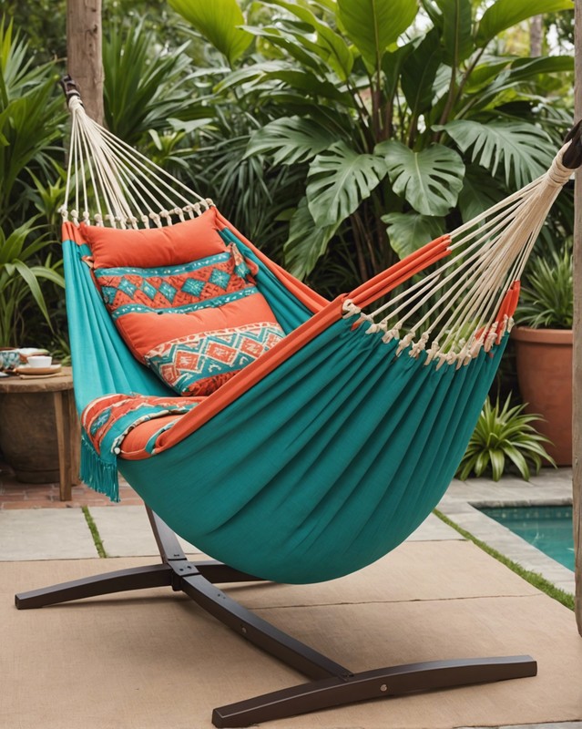Southwestern-Inspired Hammock with Aztec Patterns