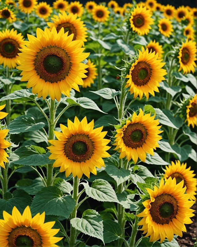 Sun-Kissed Sunflower Patch