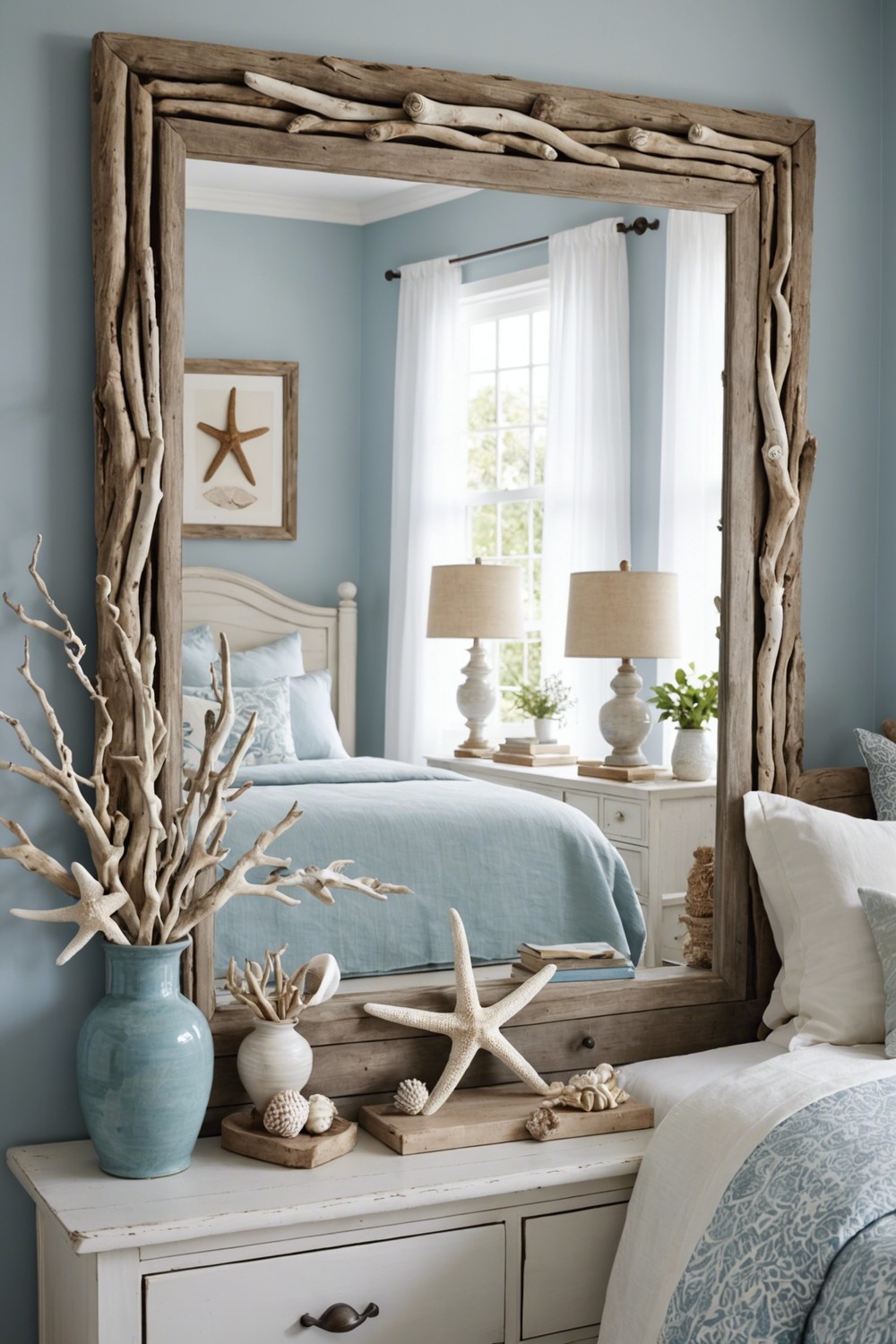 Take Inspiration from the Beach with Driftwood Accents