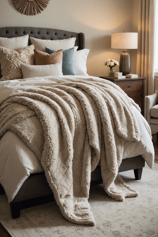 Textured Throws and Blankets