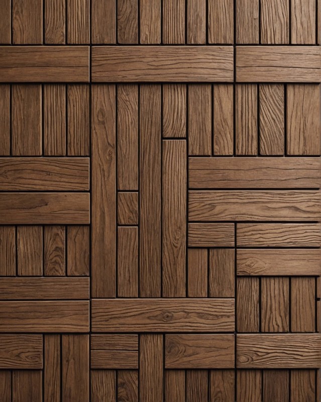 Textured Wood Tiles