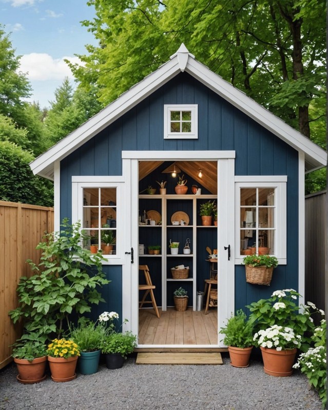 The Scandinavian-Inspired Shed