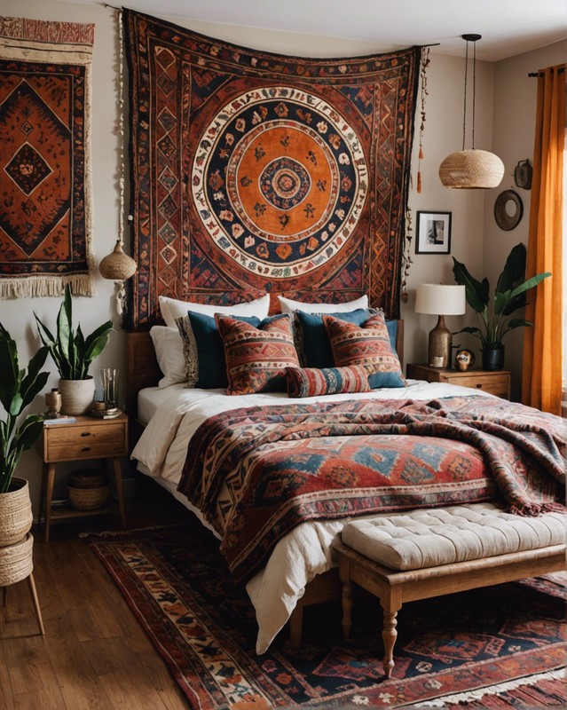 Use Ethnic Rugs and Textiles