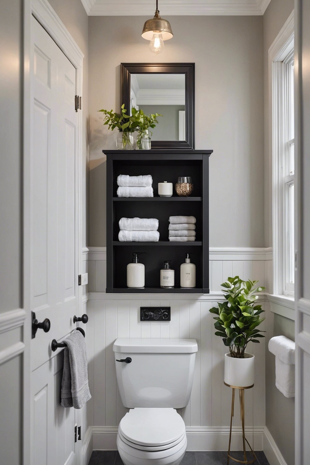 Utilize the Space Above the Toilet
