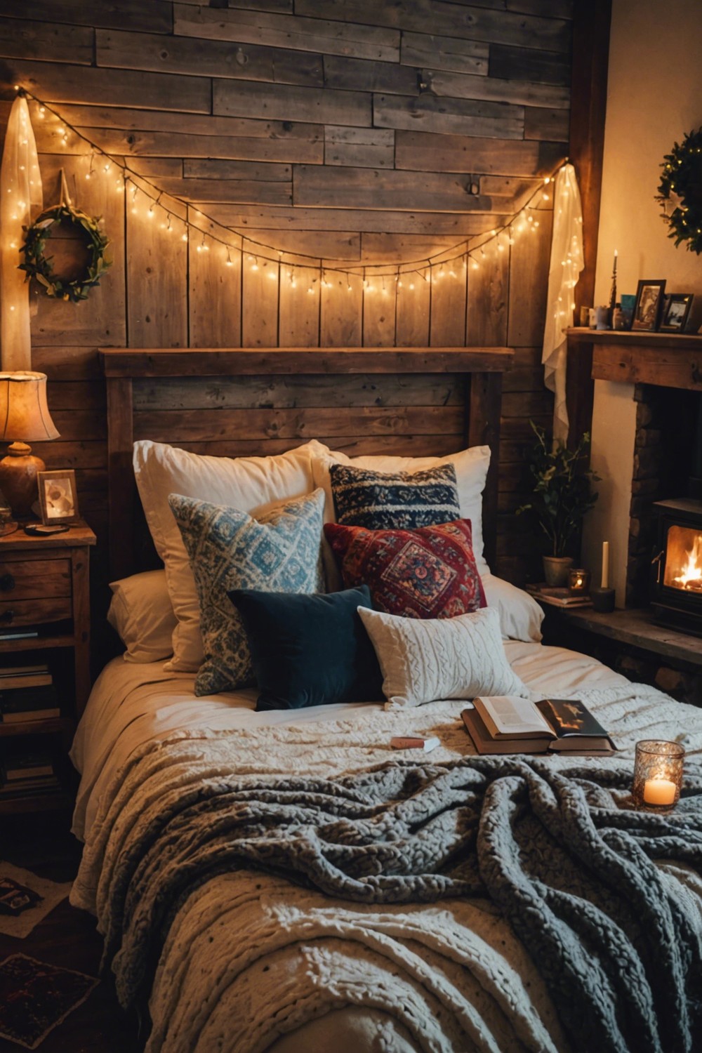 Whimsical Ambiance with Fairy Lights: