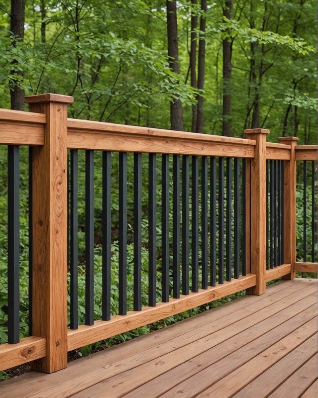 Elegant Wood Deck Railing Ideas For Safe Stylish Outdoor Spaces
