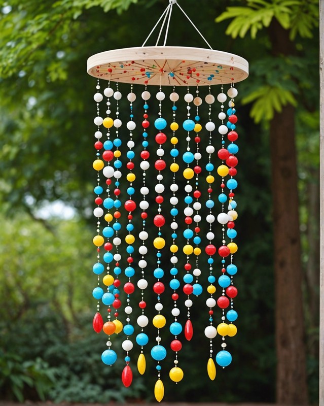 Wooden Bead Wind Chimes