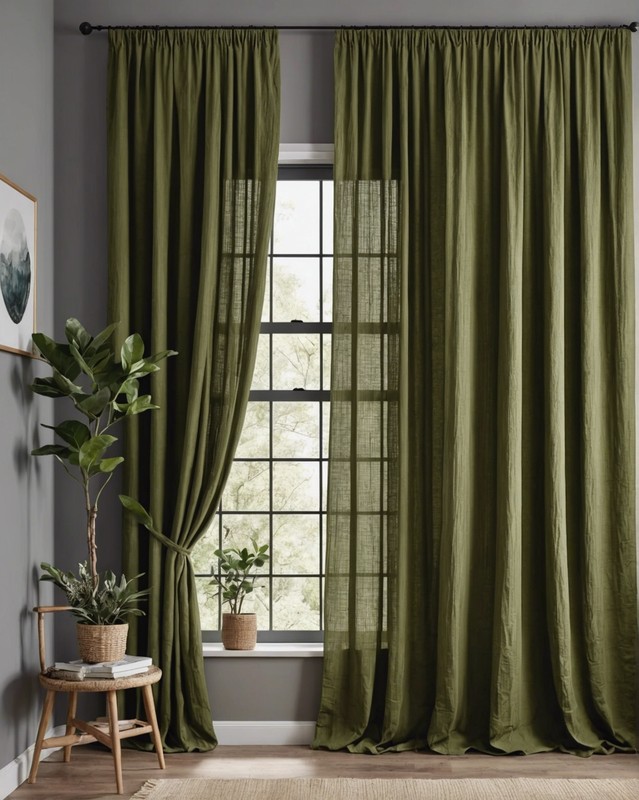 Woven Cotton Curtains