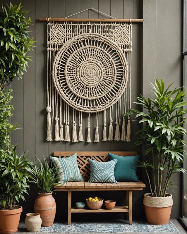 Woven Wall Hanging Patio