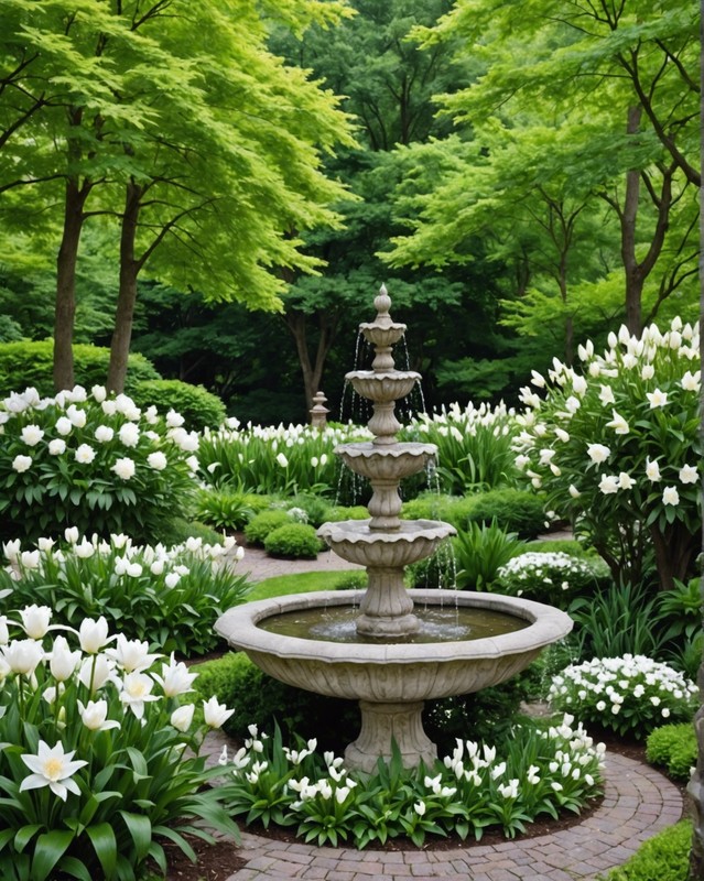 Zen Tranquility: White Gardens for Meditation and Peace