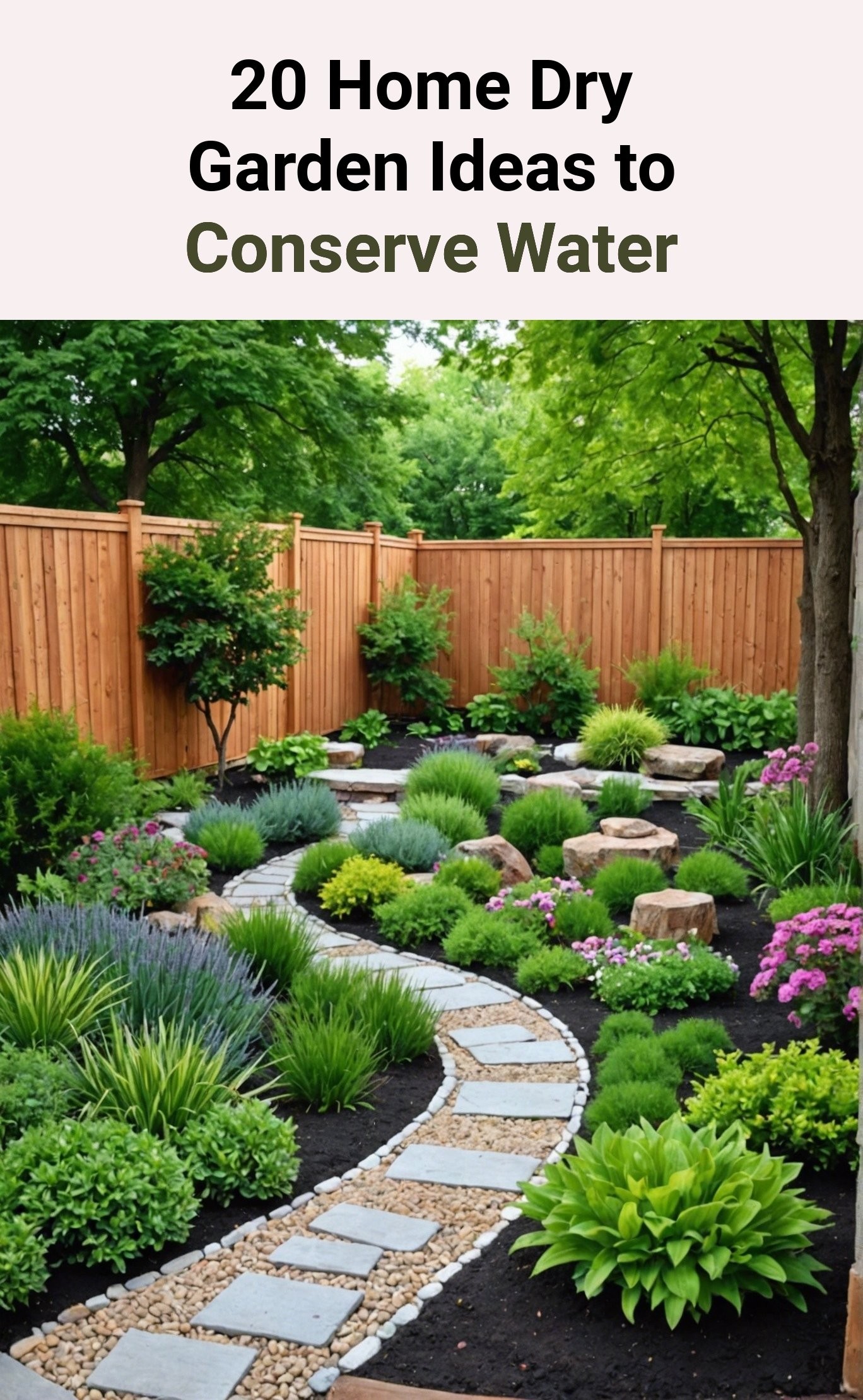 20 Home Dry Garden Ideas to Conserve Water