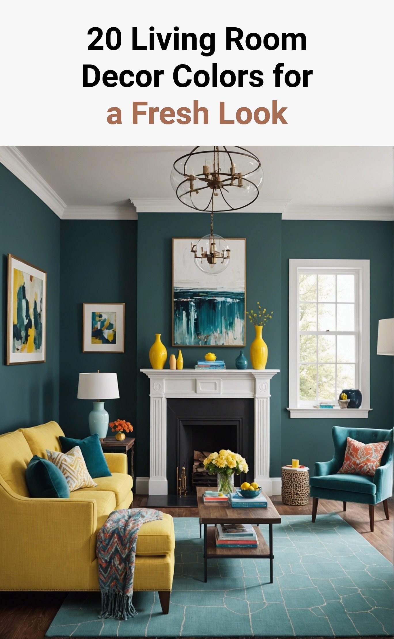 20 Living Room Decor Colors for a Fresh Look