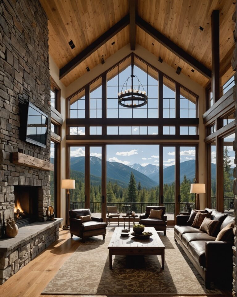 20 Modern Mountain Home Interior Designs