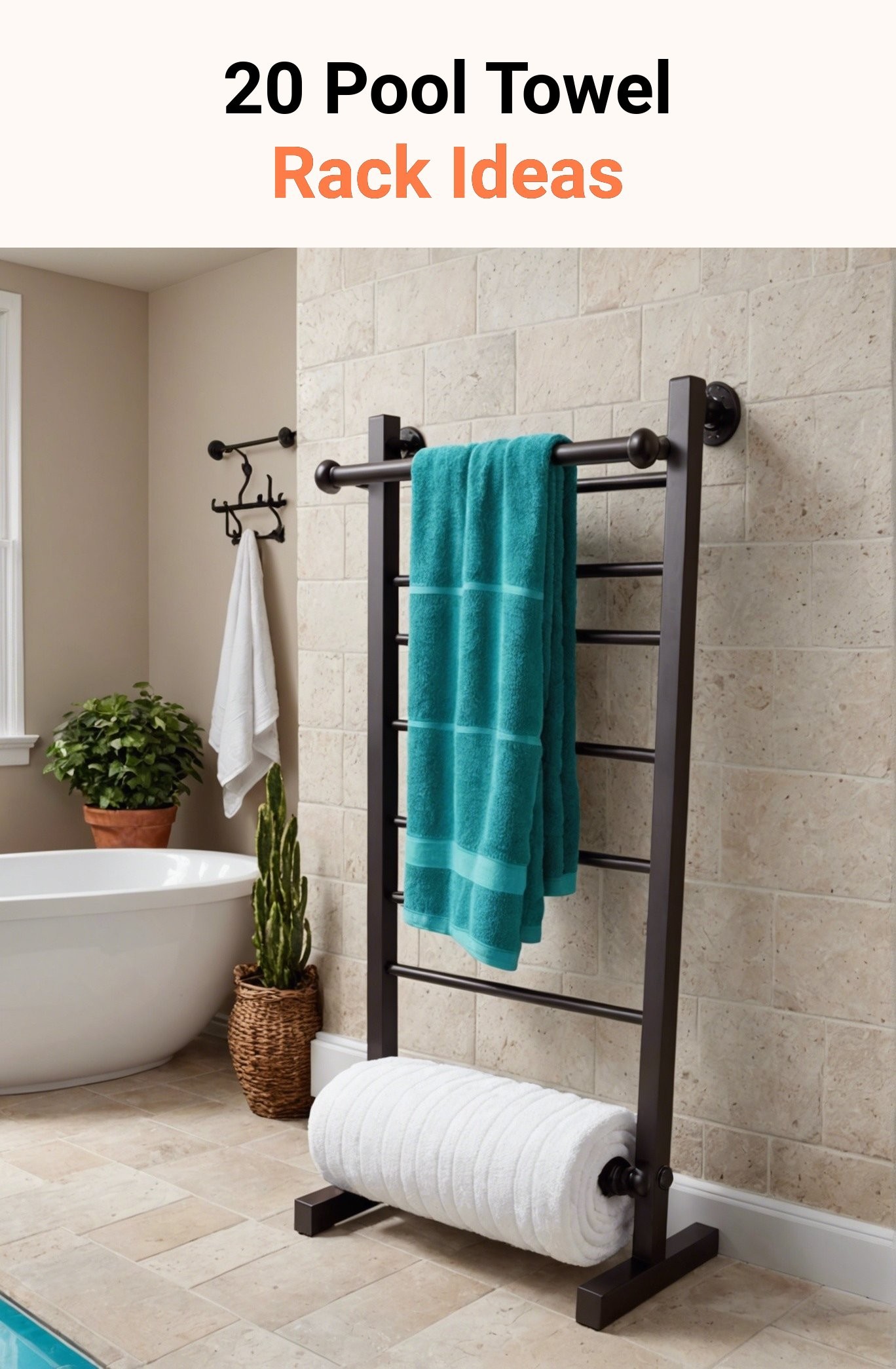 20 Pool Towel Rack Ideas