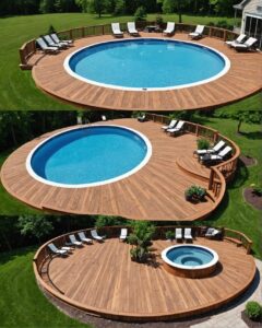 20 Round Pool Deck Ideas