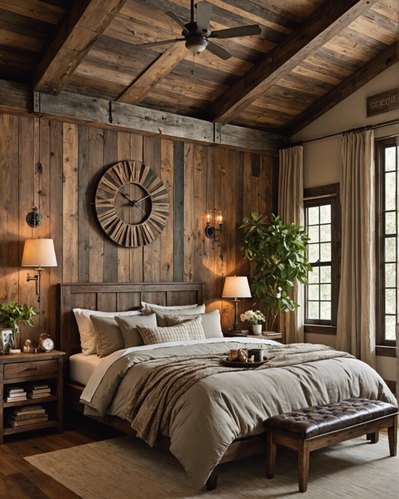 20 Charming Primitive Bedroom Ideas – ToolzView