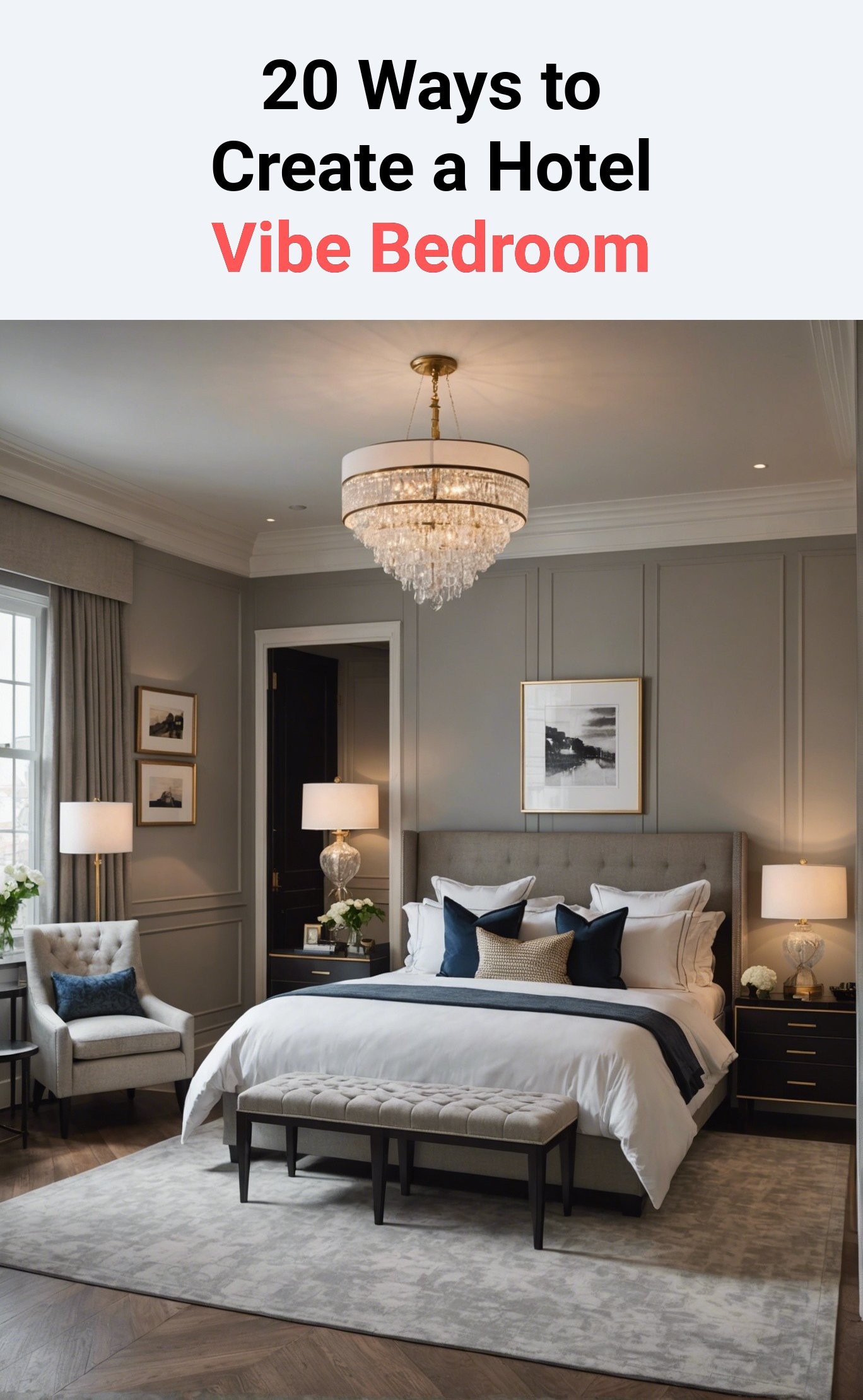 20 Ways to Create a Hotel Vibe Bedroom