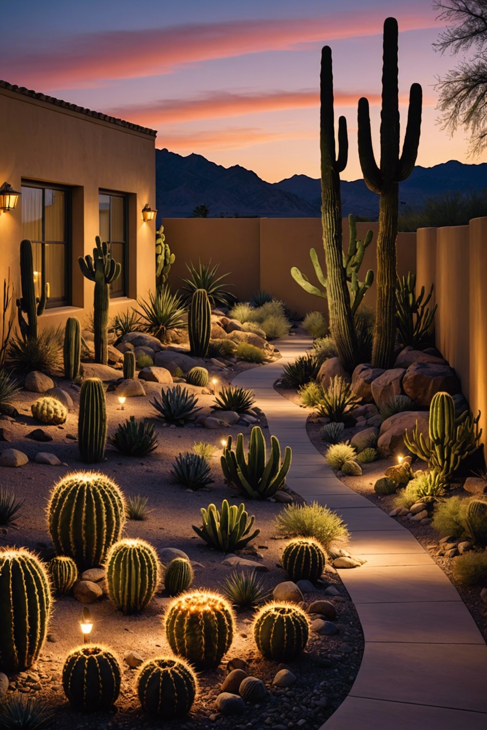 Add Ambient Lighting for a Warm Desert Glow
