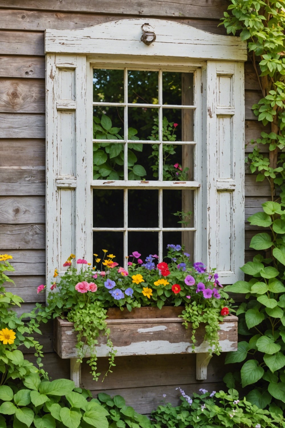 Blooming Window Boxes
