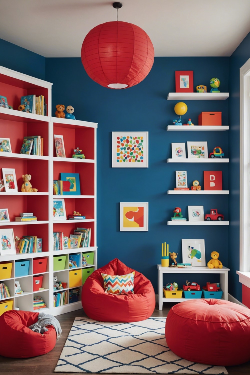 Bright and Bold Playroom