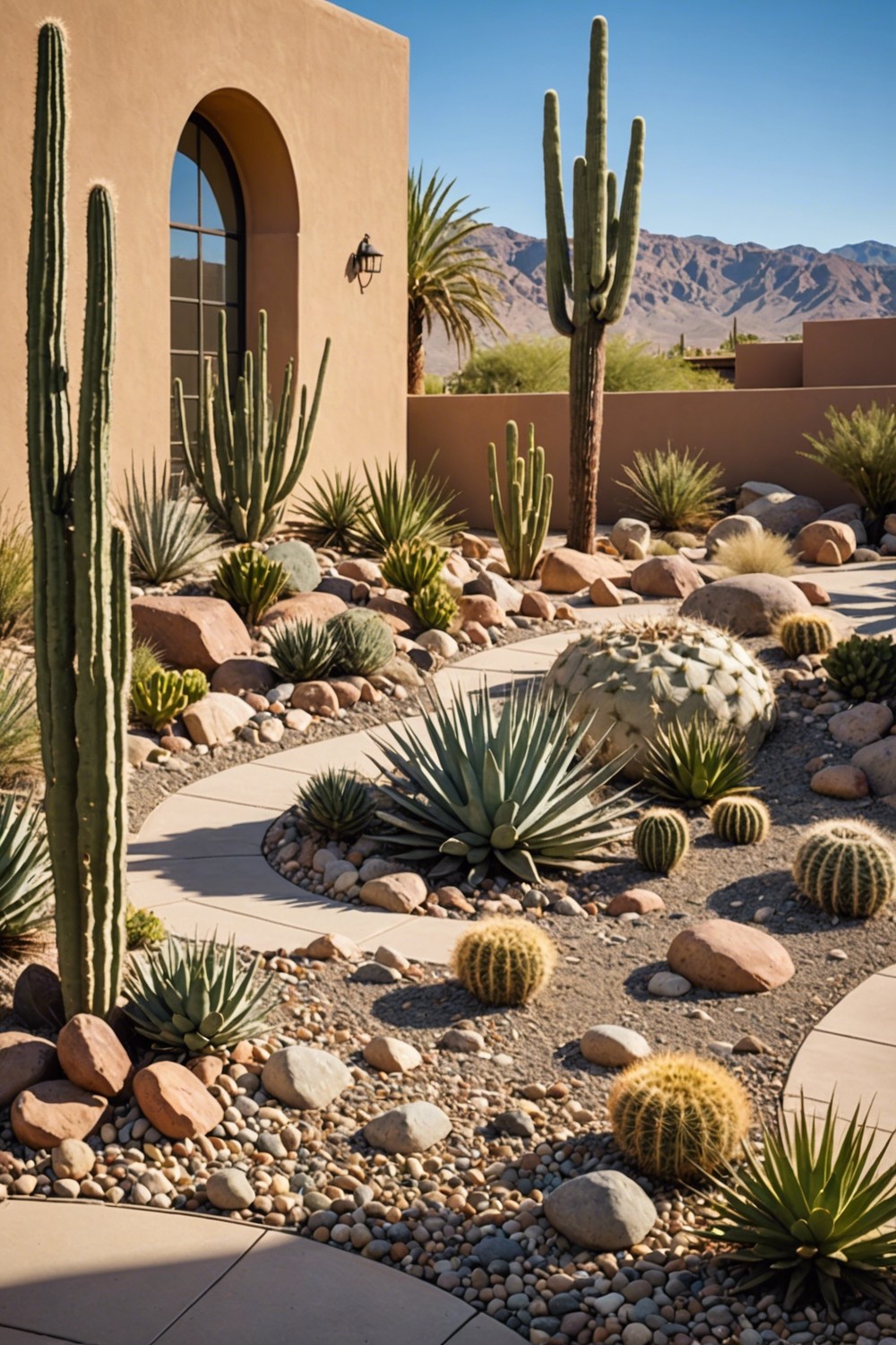 Cacti and Yucca Plants