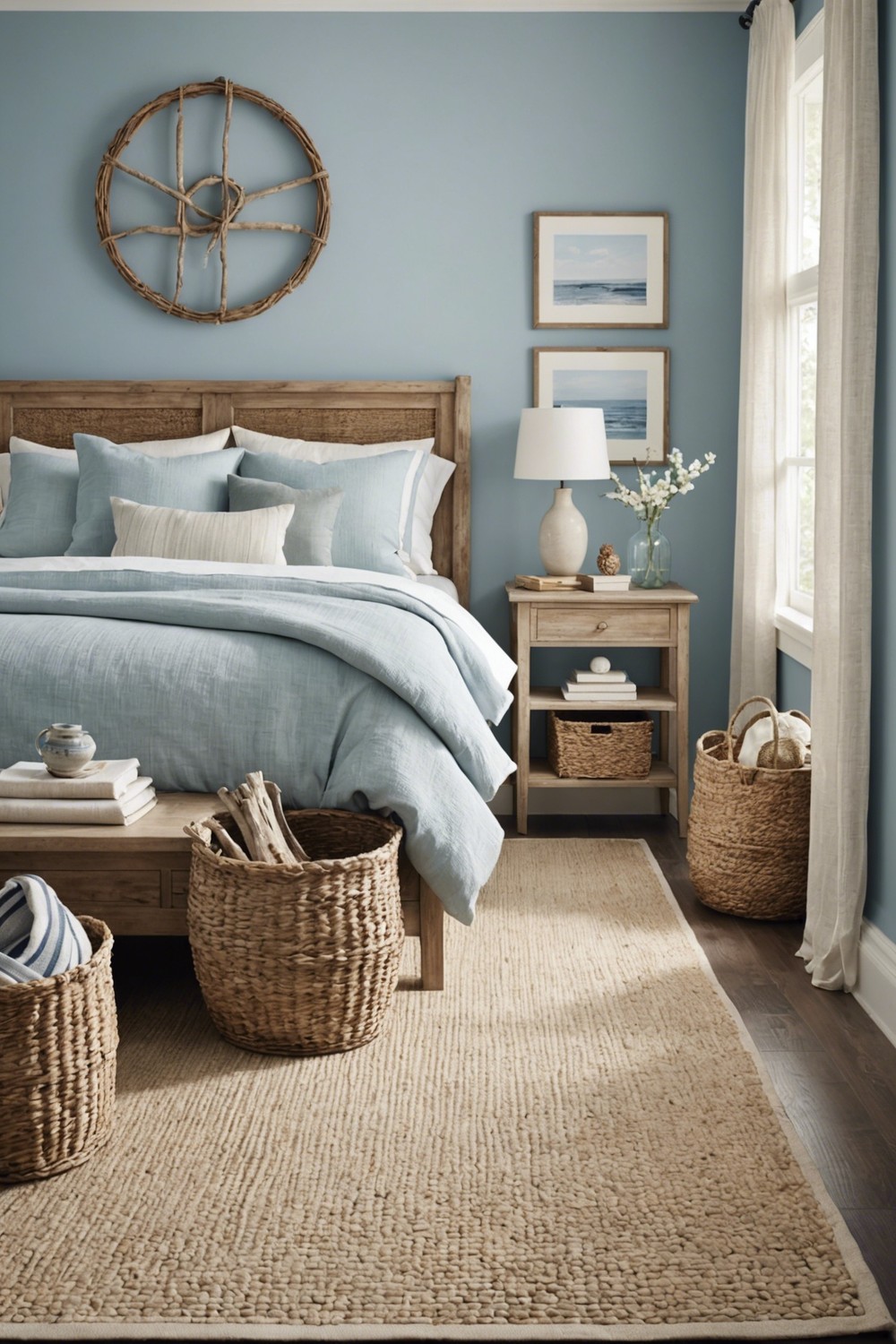 Coastal Colors for a Soothing Ambiance