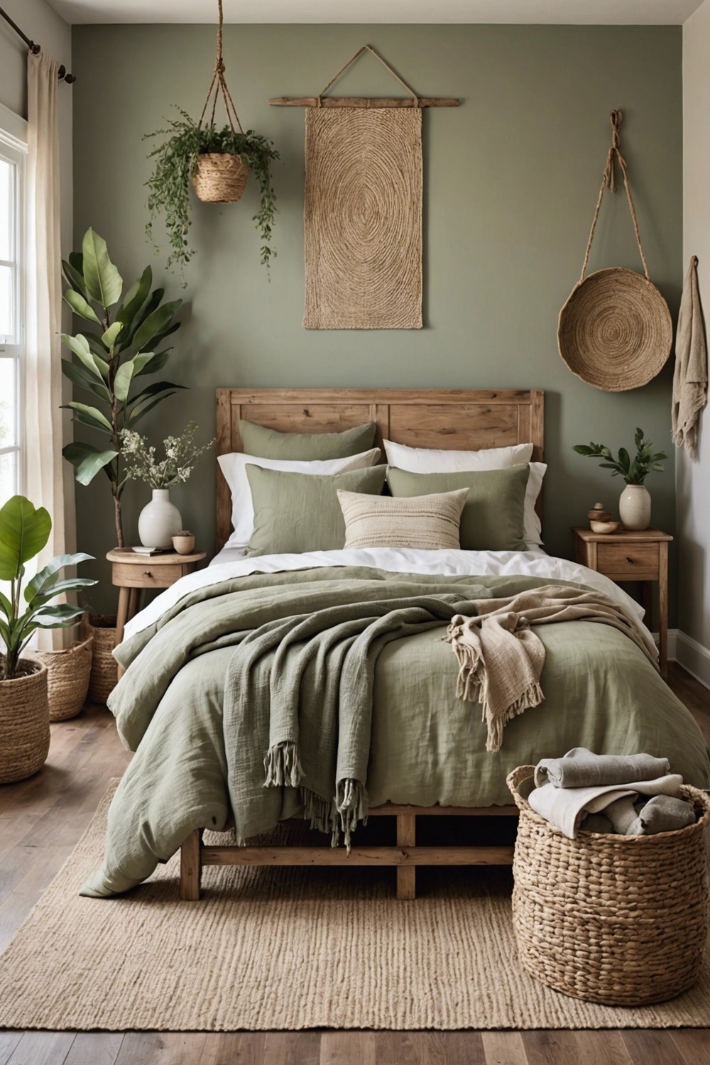 Earthy Delights: A Bedroom That Celebrates Nature