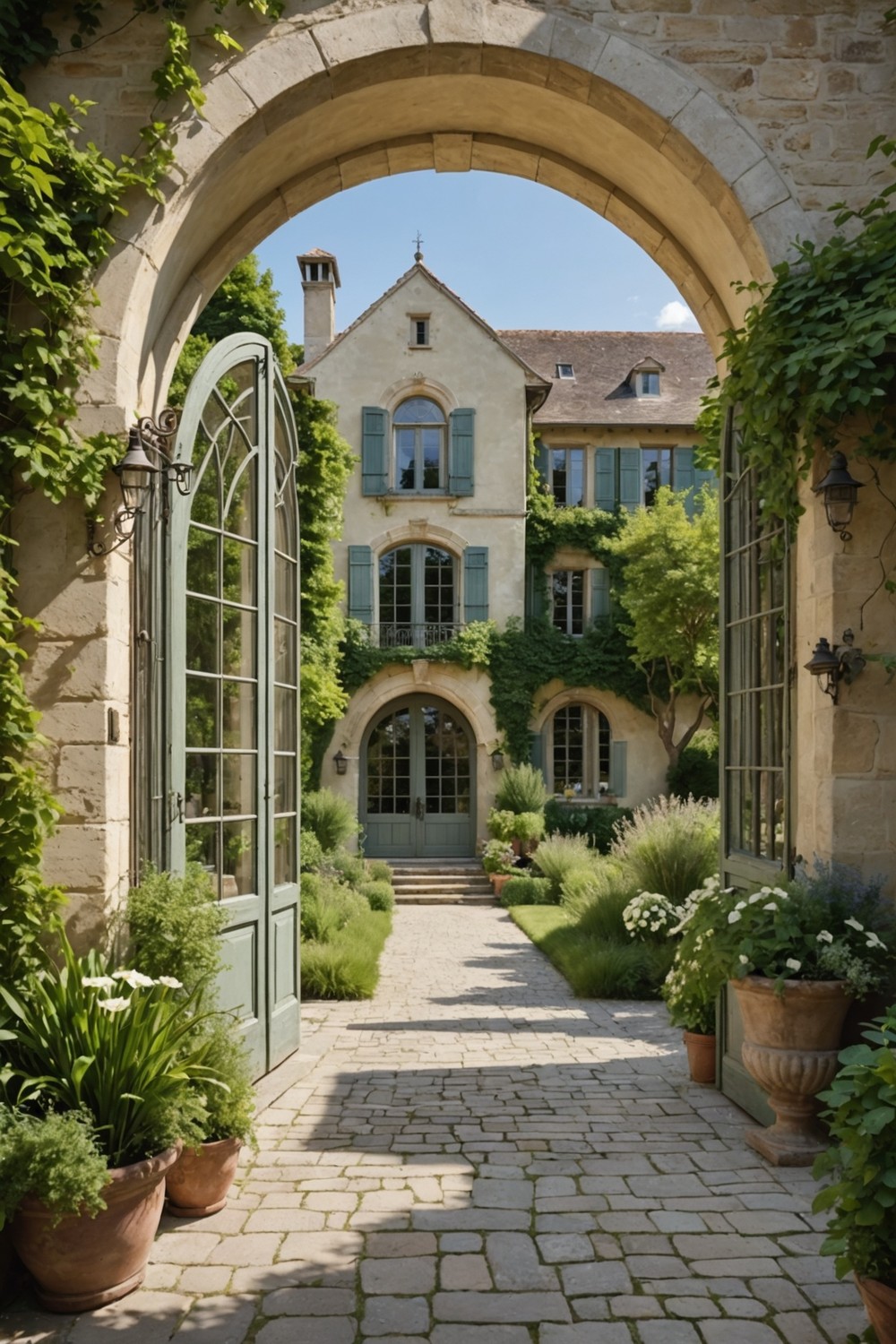 Elegant Arched Windows and Doors
