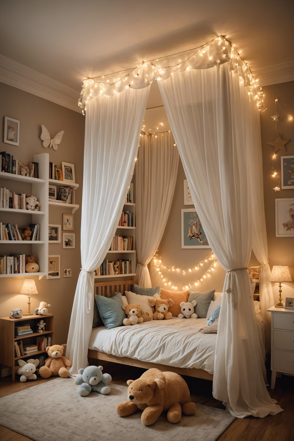 Elegant Canopy Bed