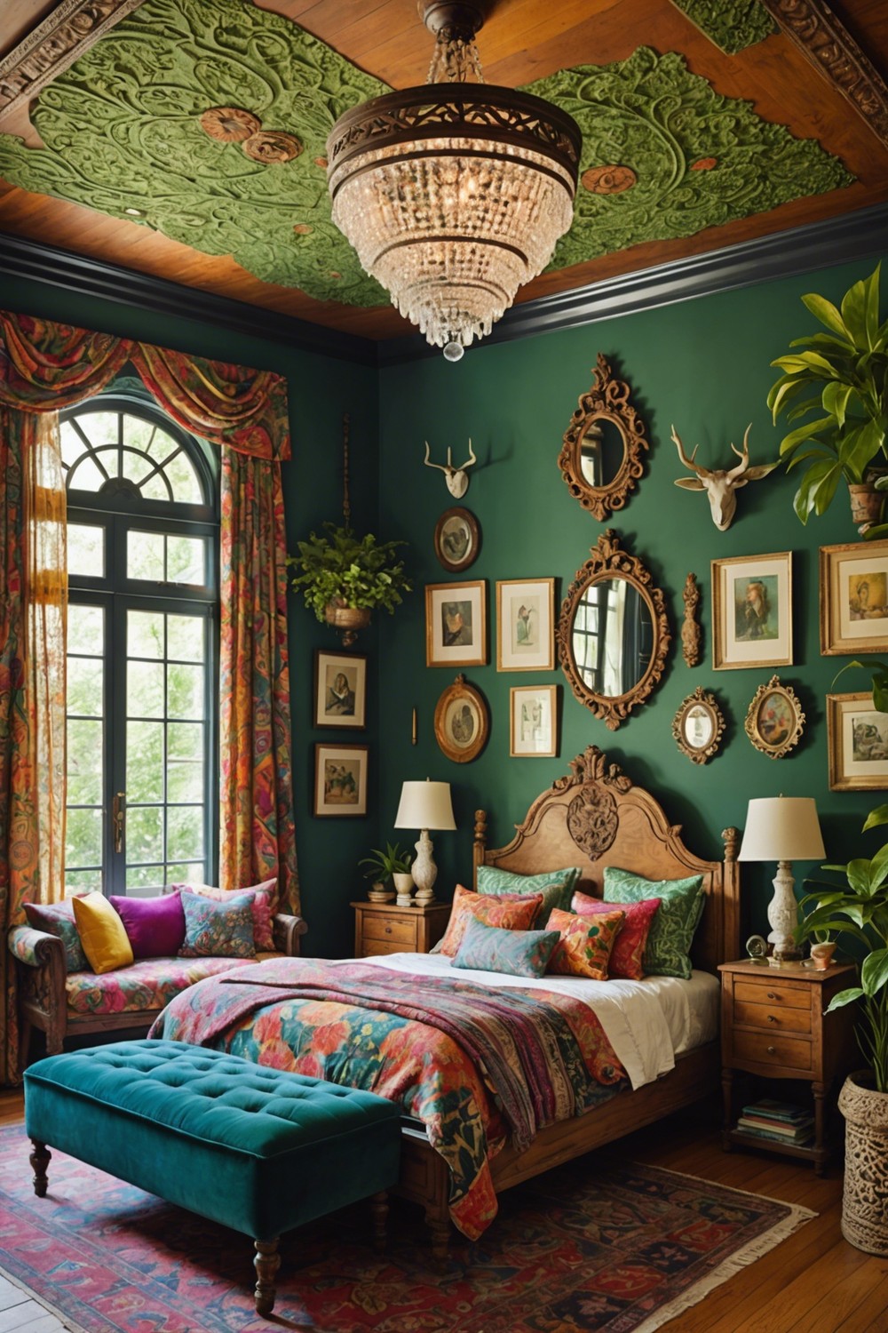 Fancy Free: A Whimsical, Eclectic Bedroom
