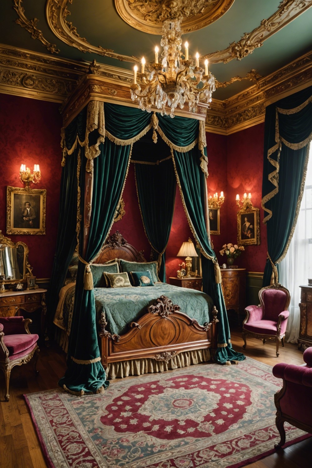 Fancy Pants: A Bedroom That Showcases Ornate Details