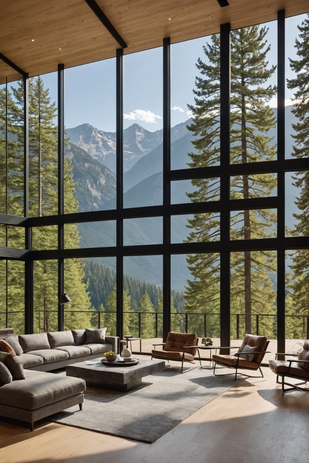 Floor-to-Ceiling Windows for Unobstructed Views