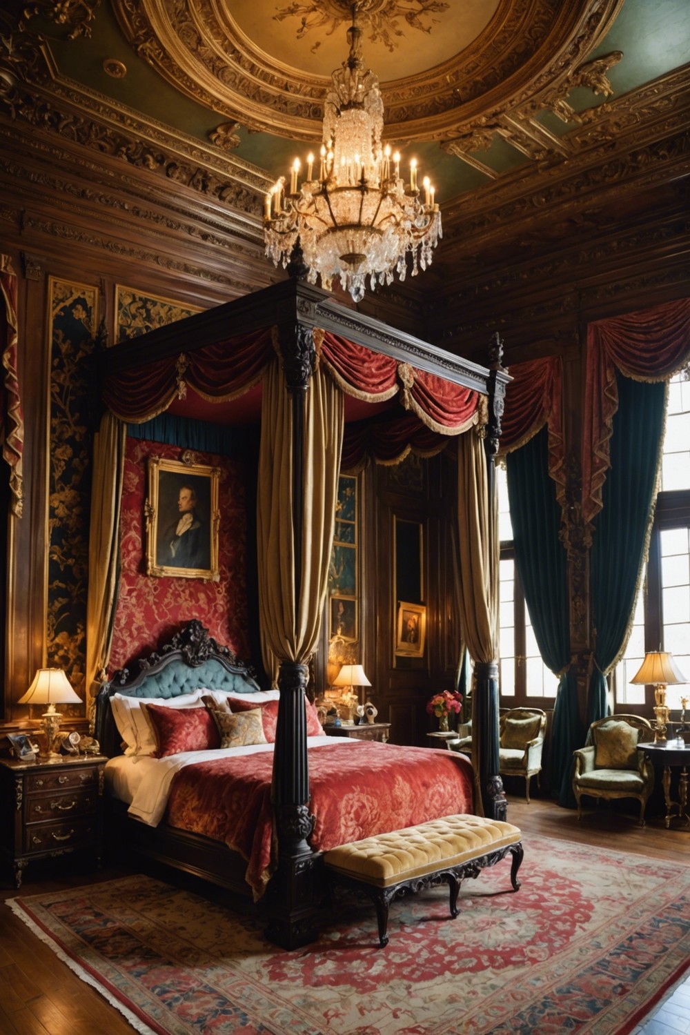 Grandeur and Opulence: A Luxurious Master Suite