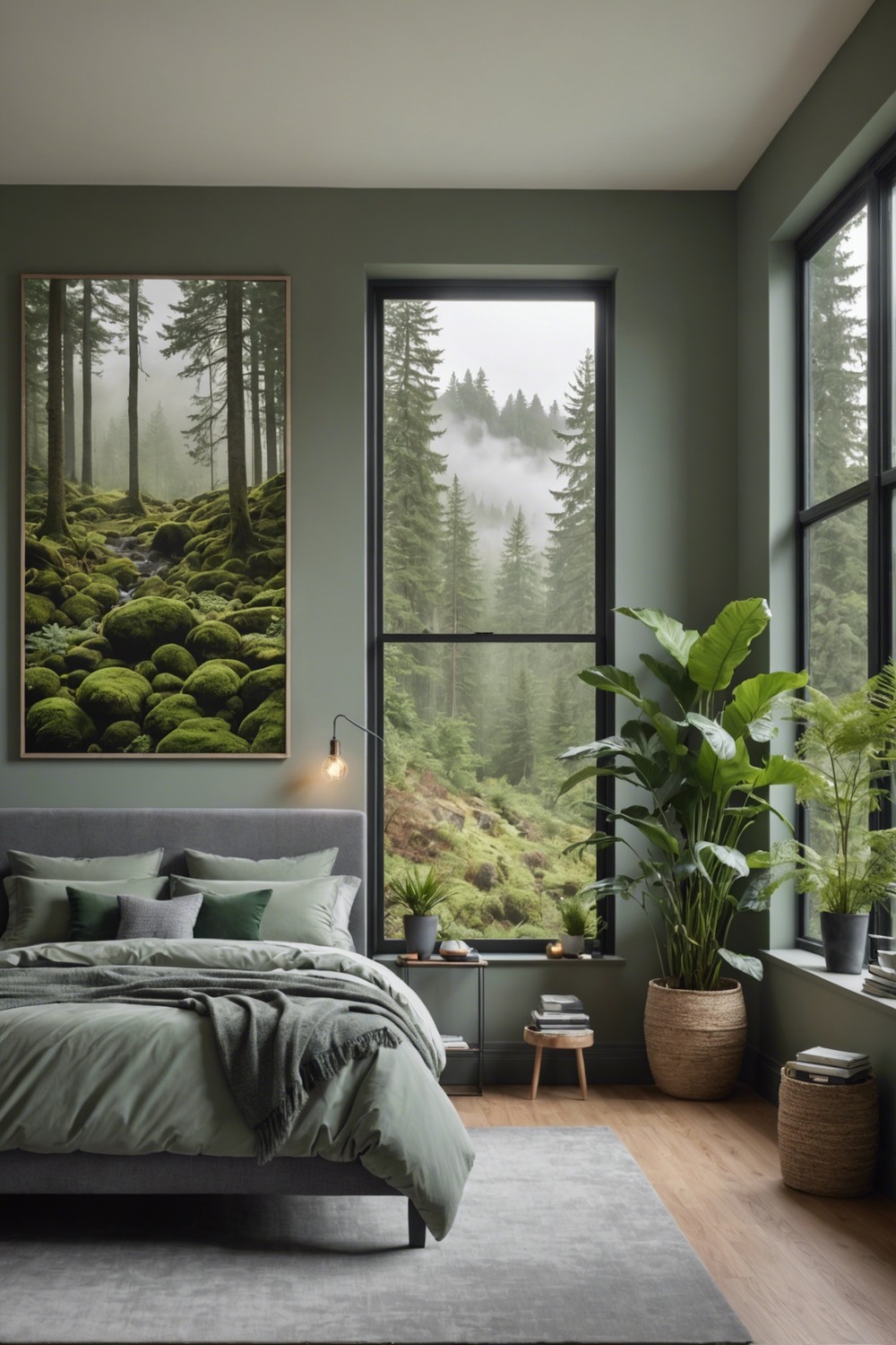 Grey and Sage Green Nature-Inspired