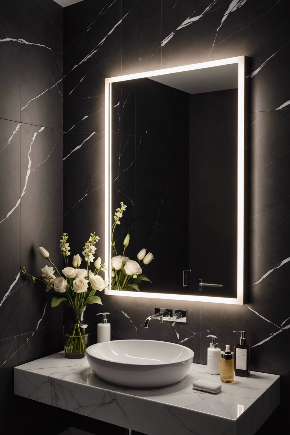 Mirrors with LED Lighting for a Modern Look