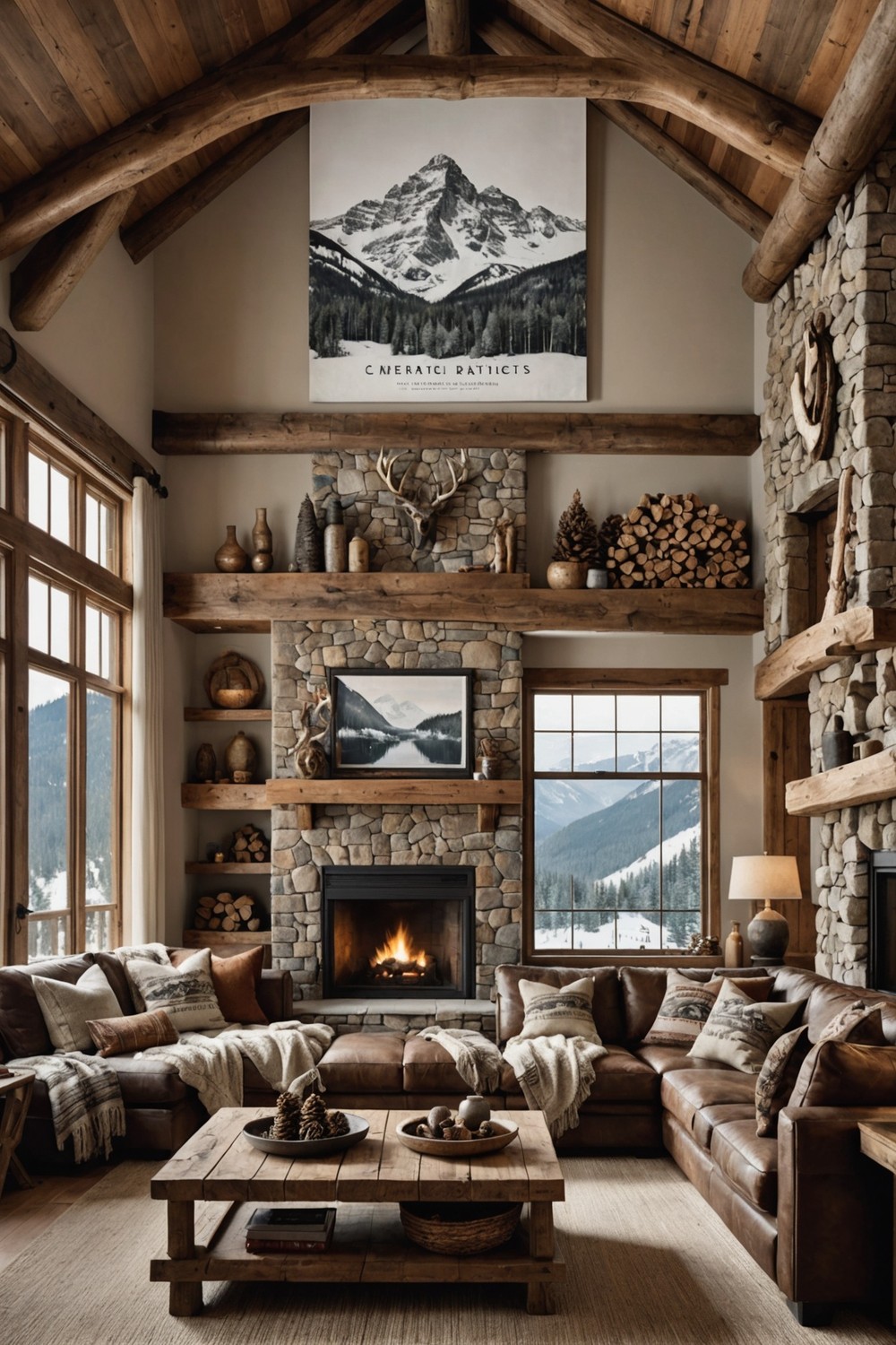 Mountain-Inspired Artwork and Accessories