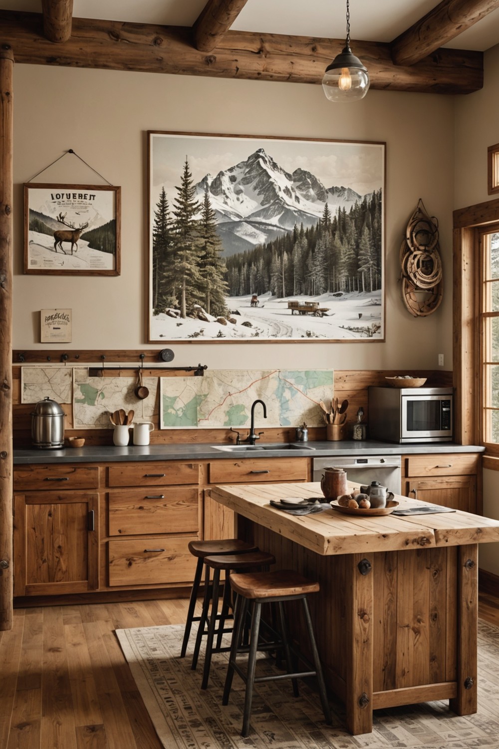 Mountain-Inspired Wall Art and Decor