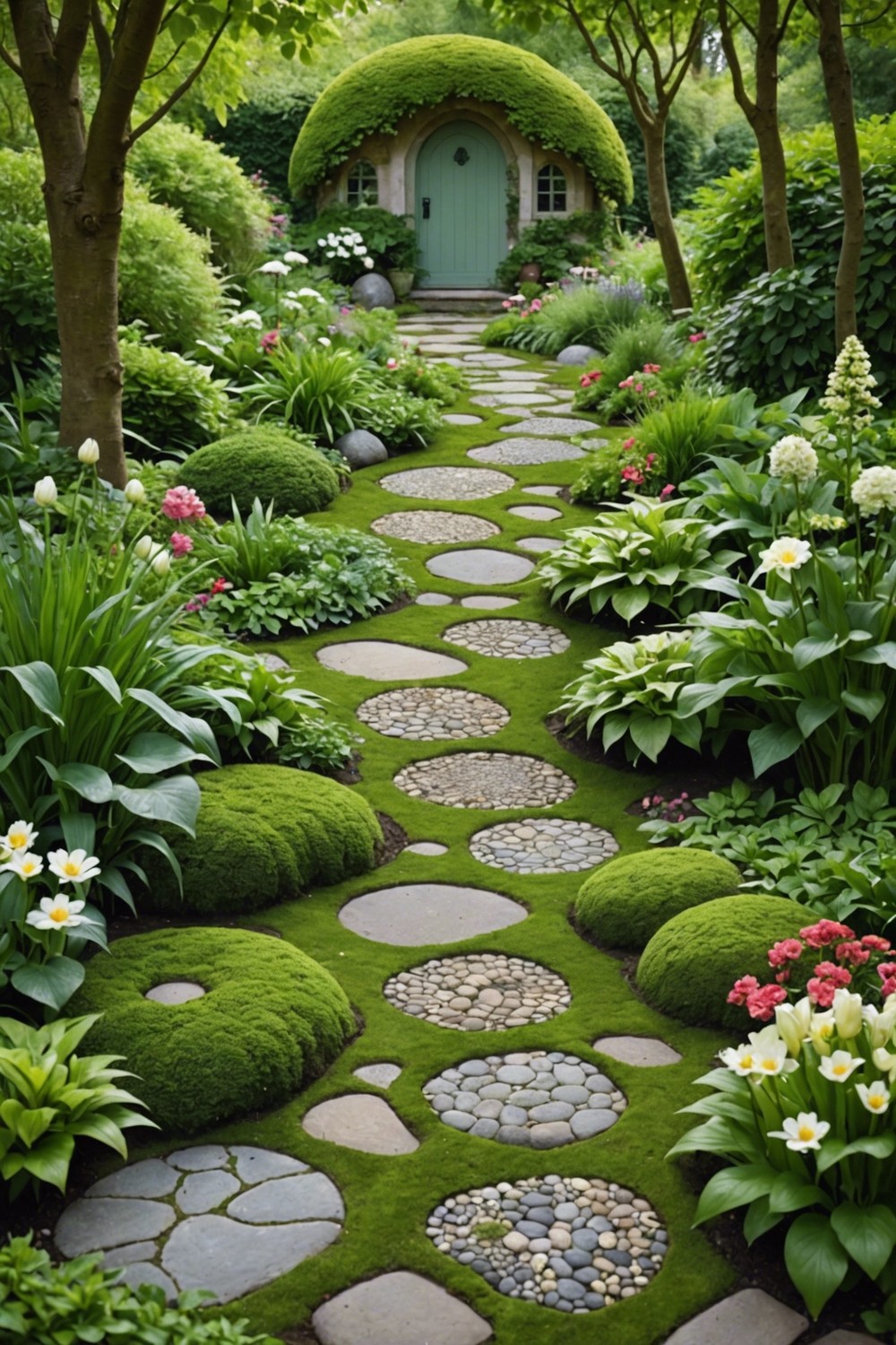 Nature-Inspired Stepping Stones