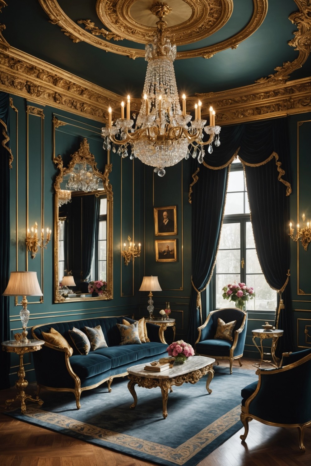 Opulent Lighting: Chandeliers and Sconces Fit for a Ball